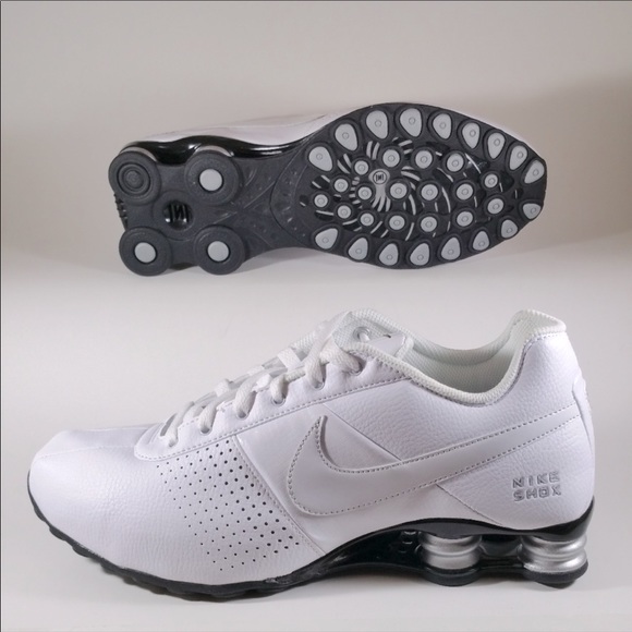 Nike Other - Vintage Nike Shox white leather sneakers